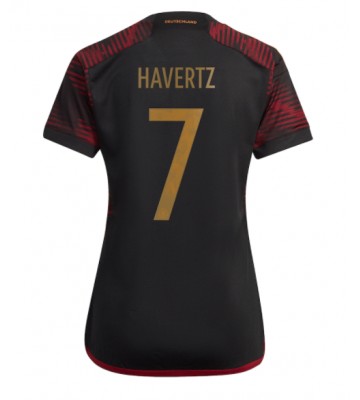 Tyskland Kai Havertz #7 Bortedrakt Kvinner VM 2022 Kortermet